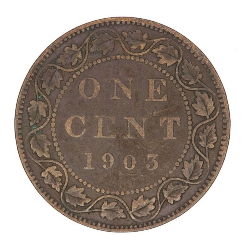 1903 Canada Large Cent Coin